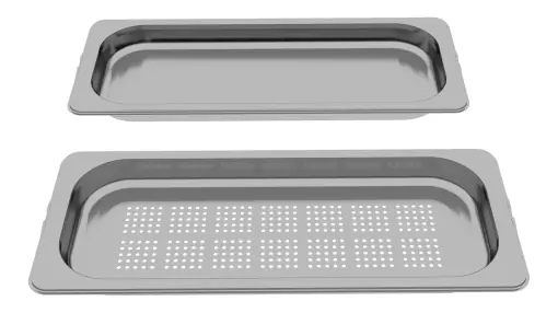 Livrare rapidă Set 2 recipiente de abur Neff Z1650DU0 din inox Made in Germany