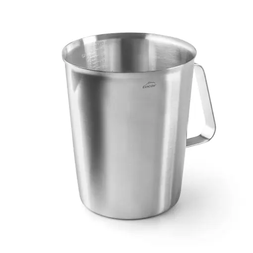 Preferatul clienților Lacor 62742 Cana gradata din inox 2L Anti-picurare Ergonomic