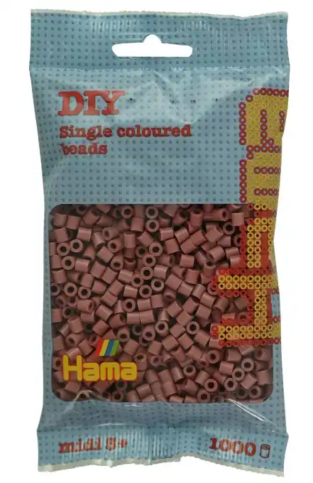 Mai ieftin Hama Set Perle Midi 1000 bucati Rosenholz Rot Mosaik creativ pentru copii 5