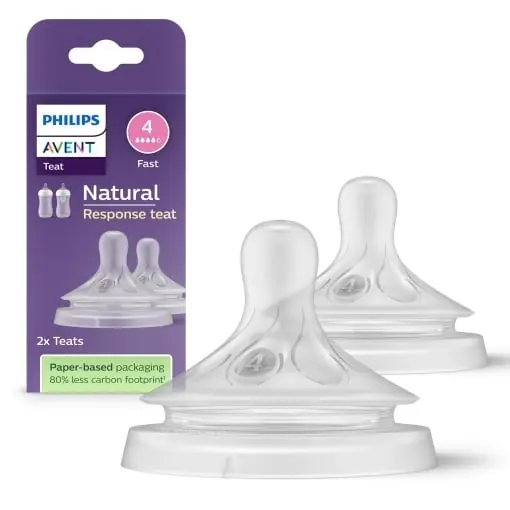 Set 2 Tetine Philips Avent Natural Response SCY96402 Anti-colici BPA-free Flux 4 3 luni Calitate înaltă