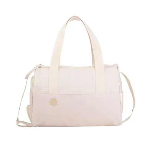 Noutate Geanta multifunctionala Badabulle Pocketstyle 23L crem accesorii incluse