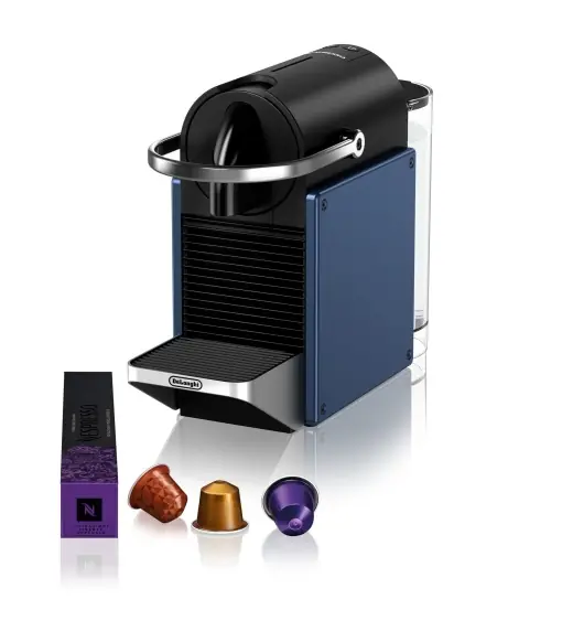 Preț promoțional Espressor capsule De Longhi EN 127BL Pixie 19 bar albastru compact