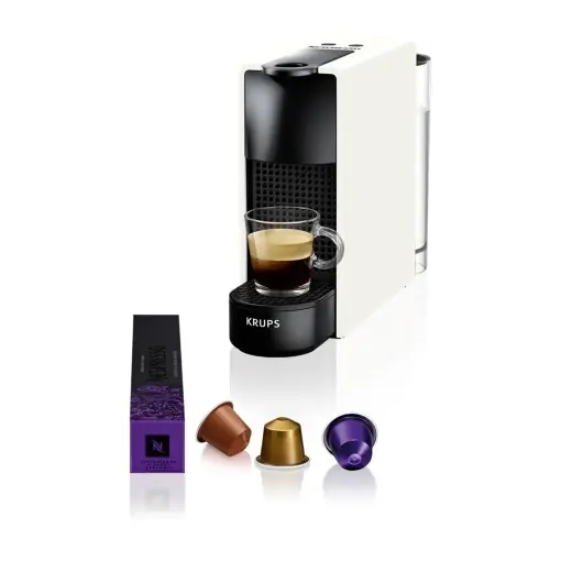 Ieftin Espressor Krups Essenza Mini XN1101 Alb Design Compact 19 Bar