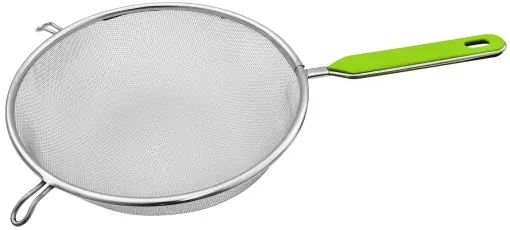 Super ofertă Sita Fackelmann O 20 cm otel inoxidabil maner ergonomic verdeargintiu