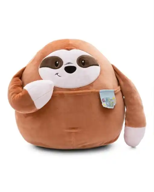 Ultima șansă Plush NICI Chill Sloth 30cm Material moale si pufos Design cu buzunar ascuns