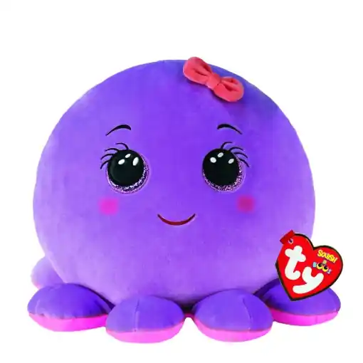 Jucarie TY Beanie Boos Squish a Boo Octavia 35 cm Culoare Violet Plată securizată