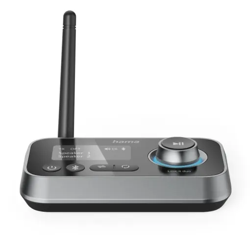 Expediere rapidă Hama Bluetooth Adapter 2in1 Transmitter si Receiver cu Conexiune Aux si Optical