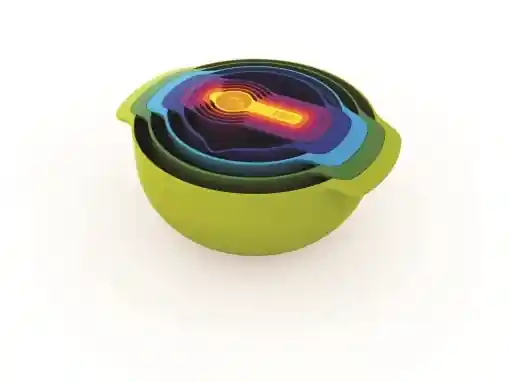 Set preparare alimente Joseph Joseph Nest 9 Plus 9 piese compact multicolor Retur gratuit
