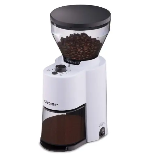 Rasnita electrica Cloer 7521 300g cafea reglaj fin alb Reducere de preț