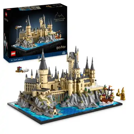Ultima șansă Set LEGO Harry Potter Castelul Hogwarts 76419 pentru adulti 2660 piese cu turnuri si detalii iconice
