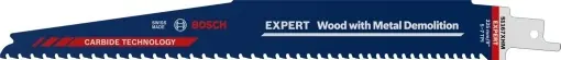 Super ofertă Lama pentru fierastrau sabie Bosch Expert S 1167 XHM, 225 mm, Carbide, pentru lemn si metal