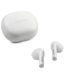 Lichidare de stoc Casti audio wireless Denon AH-C500W, rezistente la apa, Bluetooth, albe