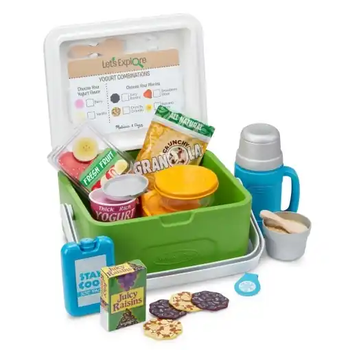 Livrare expres Set de joaca camping Melissa Doug Lets Explore, 27 piese, pentru copii 3-6 ani