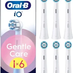 Capete de periuta de dinti Oral-B Gentle Care, 6 buc, alb, pentru gingii sensibile Reducere