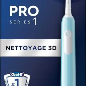 Promoție Periuta de dinti electrica Oral-B Pro Series 1, tehnologie 3D, albastra, reincarcabila