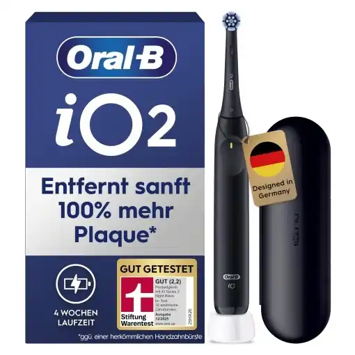 Periuta de dinti electrica Oral-B iO Series 2, 3 moduri, negru, cu etui de calatorie Preț promoțional