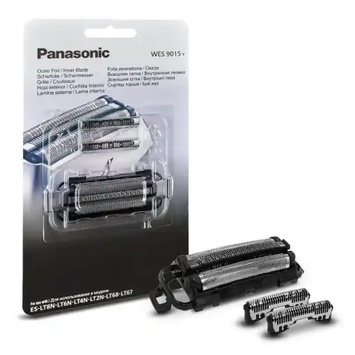 Cel mai bun preț Set lame si folie de ras Panasonic WES9015Y1361, compatibil ES-LT6NES-LT4N, otel inoxidabil, sistem cu 3 lame