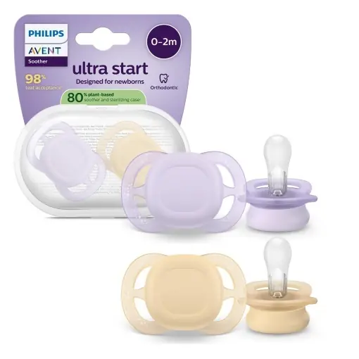 Suzete pentru nou-nascuti Philips Avent SCF07513, BPA-free, sterilizator inclus Reduceri