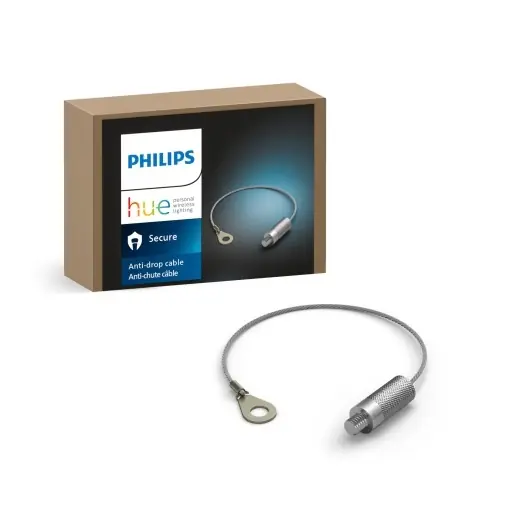 Preț redus Cablu de siguranta Philips Hue Secure, pentru camere de supraveghere, montaj sigur
