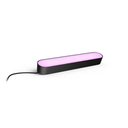 Preț mic Lampa inteligenta Philips Hue Play Lightbar, 490 lm, dimmabila, 16 milioane de culori, negru