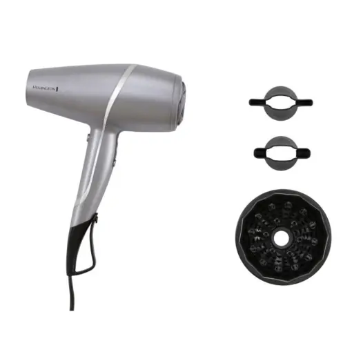 Uscator de par Remington PROluxe You AC9800, 2400W, tehnologie StyleAdapt, ionizare, 3 accesorii Nu rata