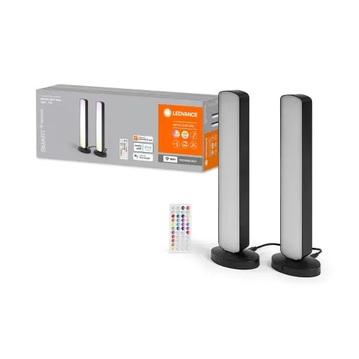 Lampa LED inteligenta LEDVANCE SMART WIFI, 2x2.5W, 480lm, negru, lumina reglabila Doar azi