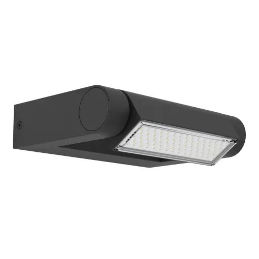 Aplica LED de exterior EGLO Brianza, aluminiu negru, IP44, lumina calda Retur gratuit