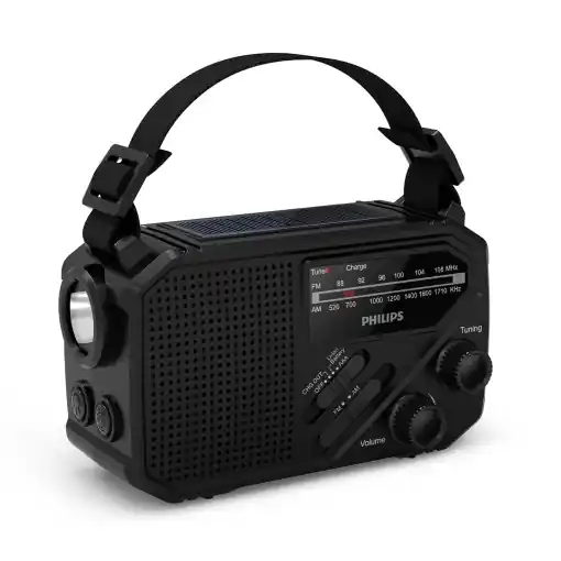 Radio portabil Philips TAR1659, FMAM, baterii AAA, antena telescopica, iesire pentru casti Nu rata