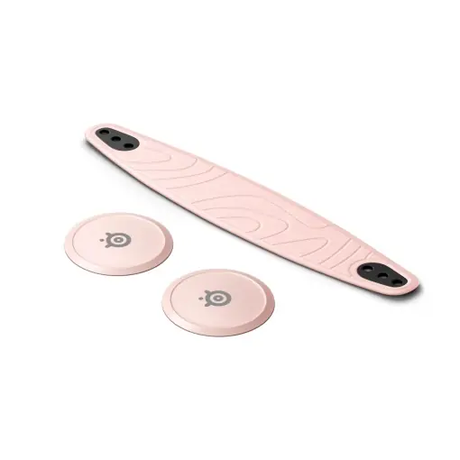 Ultima șansă Accesorii casti gaming SteelSeries Arctis Nova Booster Pack, Rose Quartz, banda nylon si placute metalice