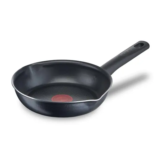 Tigaie Tefal Day by Day On B56402, 20 cm, Antiaderenta, Indicator Thermo-Signal, Negru Transport gratuit