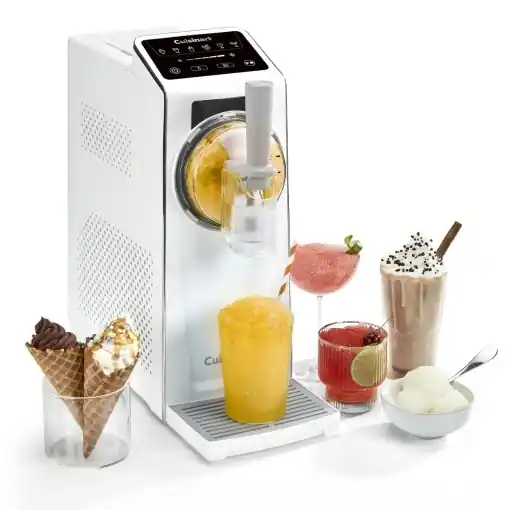 Masina de inghetata si bauturi reci Cuisinart Frost Fusion, 1.6 L, 6 programe, functie de auto-curatare Expediere rapidă