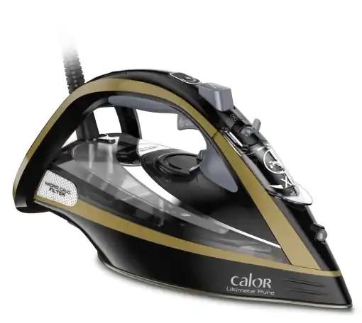 Preț mic Fier de calcat Calor Ultimate Pure FV9839C0, 3000W, jet de abur 260 gmin, sistem anti-calcar