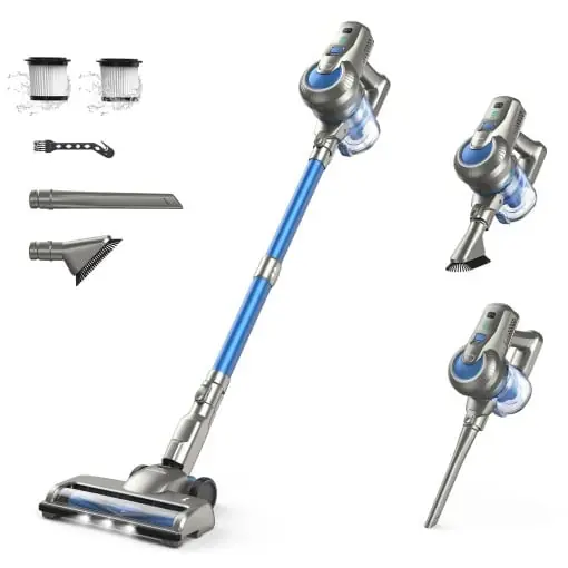 Aspirator vertical Kalado KCV500, fara fir, 23 kPa, 6-in-1, autonomie 35 min, ideal pentru par de animale si podele dure Cumpărături sigure