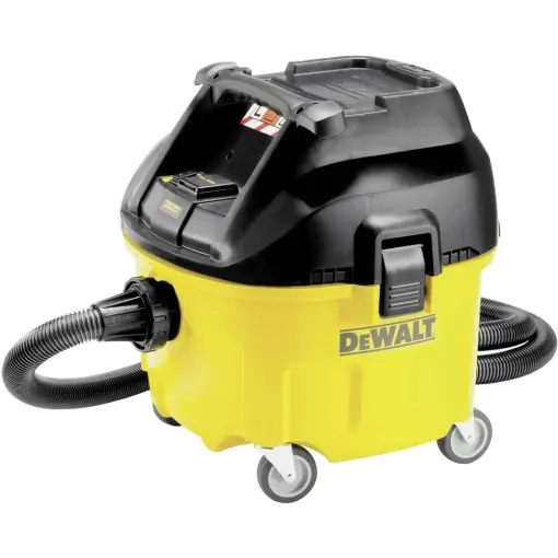 Doar azi Aspirator industrial DEWALT DWV901L, 1400 W, 30 L, clasa L, cu autocuratare