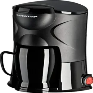 Livrare expres Cafetiera portabila Dunlop 07915, 1 ceasca, 24V, 170W, Negru