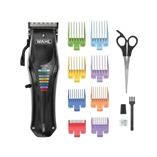 Noutate Masina de tuns animale WAHL Color Pro, reincarcabila, lame din otel carbon, negru