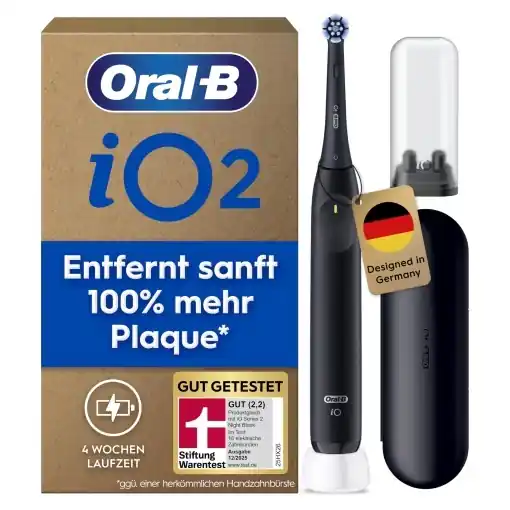 Preț mic Periuta electrica Oral-B iO Series 2, 3 moduri de curatare, tehnologie cu microvibratii, negru