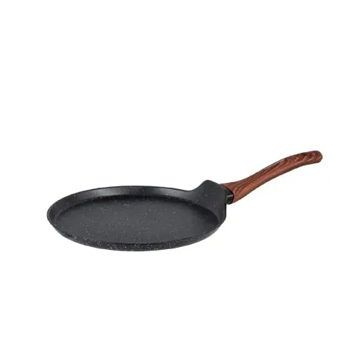 Bestseller Tigaie pentru clatite Florina Master Black, 26 cm, antiaderenta, pentru toate tipurile de plite, maner ergonomic Soft-Touch