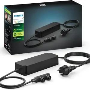 Ultima șansă Transformator exterior Philips Hue 100W, rezistent la intemperii, negru