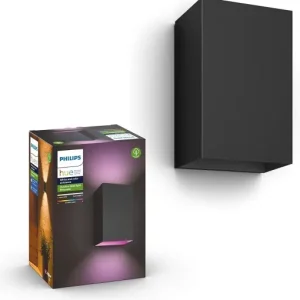 Aplica inteligenta Philips Hue Resonate pentru iluminat exterior, 1180 lm, IP44, negru Cel mai bun preț
