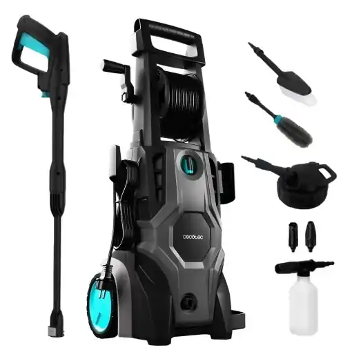 Chilipir Aparat de spalat cu presiune Cecotec HydroBoost 2400 AdvanceCleany, 2400 W, 180 bar, debit 480 lh, Multicolor