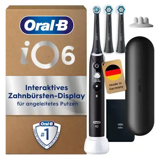 Ofertă specială Periuta de dinti electrica Oral-B iO Series 6 Plus, 5 moduri, negru