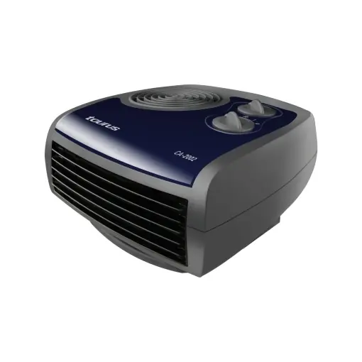 Aeroterma Taurus CA-2002, 2000 W, Termostat reglabil, NegruAlbastru Ofertă specială