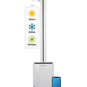 Ofertă exclusivă Purificator de aer Venta AP100 Hybrid, 3-in-1, 70 m, Filtru H13, Control prin aplicatie