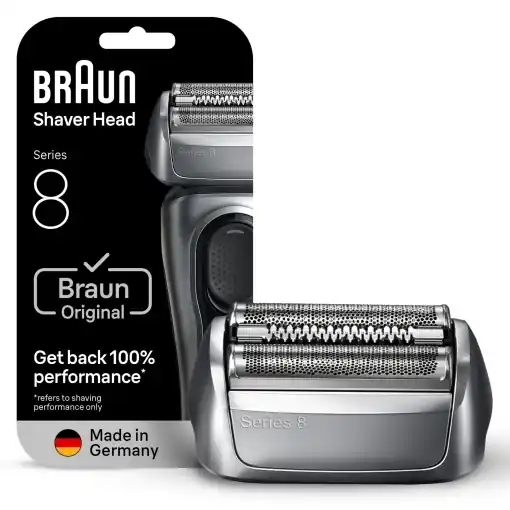 Super ofertă Cap de ras electric Braun Serie 8, model 83M, fabricat in Germania, compatibil cu aparatele 8370cc, 8340s, 8350s