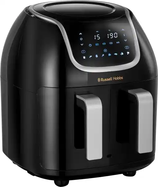 Ofertă exclusivă Friteuza cu aer cald Russell Hobbs SatisFry Snappi 27290-56, 8.5 L, 8 programe, touchscreen