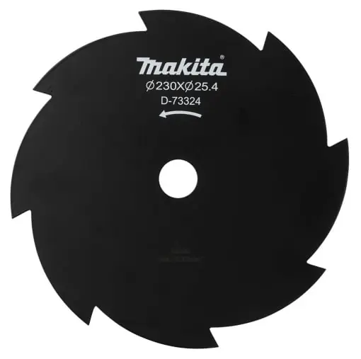 Doar azi Disc pentru motocoasa Makita D-73324, 230 mm, otel, 8 dinti, pentru iarba si arbusti