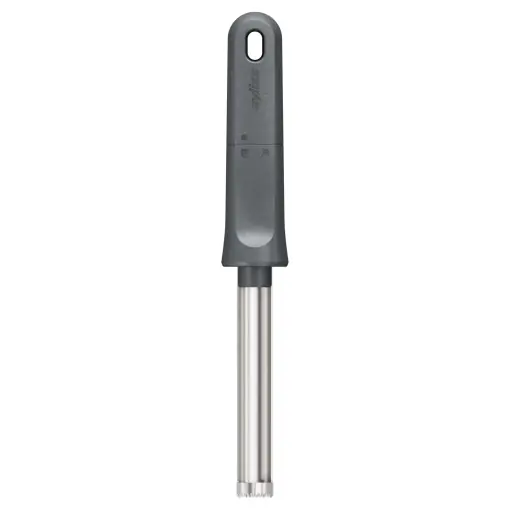 Livrare rapidă Apfelausstecher Zyliss, otel inoxidabil, maner ergonomic din material sustenabil, spalat la masina