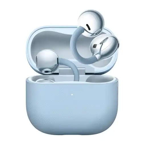 Casti audio HUAWEI FreeClip 2, Bluetooth, IP57, 38 ore autonomie, Albastru Ieftin