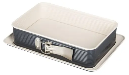 Chilipir Tava de copt Zenker Rechteckige Springform CREME NOIR 27,5 x 17 cm, antiaderenta, 10 ani garantie